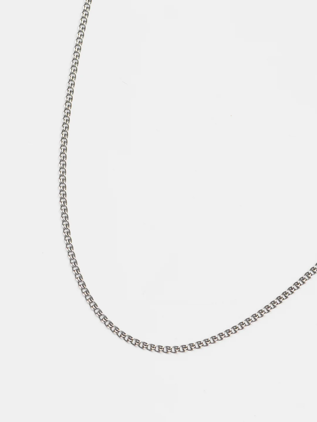 Цепь из серебра 925, черненная