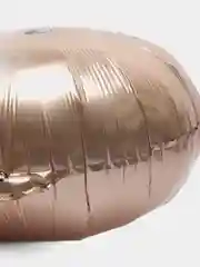 Белый воздушный шар на выписку фольгированный