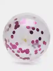 Розовый фонтан из воздушных шаров, 10 штук