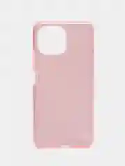 Розовый чехол блестящий Xiaomi Mi 11 Lite накладка c блёстками Mi11 Lite