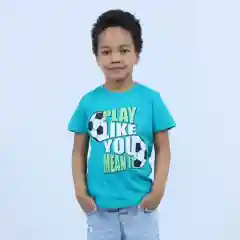 Футболка детская для мальчика, 4-8 лет, 100% хлопок