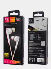 Наушники проводные с микрофоном GFPower S04, гарнитура