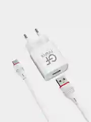 Сетевое зарядное устройство GFPower GF20T, USB, 5 В, 2.1 А, с кабелем Type-C