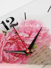Часы настенные "Пионы в корзине", 19 х 39 см