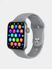 Серебряный умные часы Smart Watch GS 8 mini, с активной боковой кнопкой, 41 мм