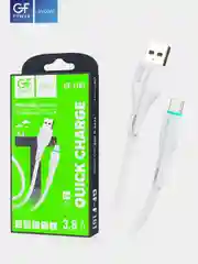 Кабель USB на Type-C "GFPower F16T", с индикацией, 1 м, 3.6A, ПВХ