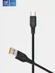 Кабель USB на Type-C "GFPower 01T", 1 метр, 2.4A, ПВХ, Android