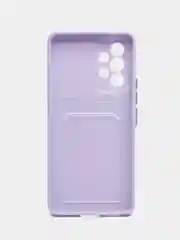 Лавандовый чехол для Samsung Galaxy A53 5G (Самсунг Галакси А53), силиконовый, матовый