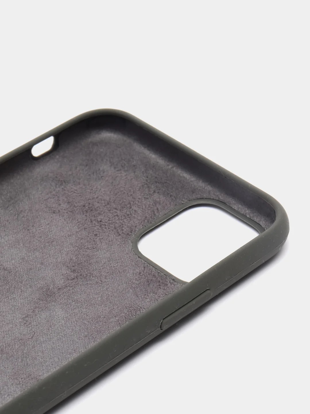 Приглушённый хаки чехол Silicone Case для iPhone 11 / 11 PRO / 11 PRO MAX, силиконовый