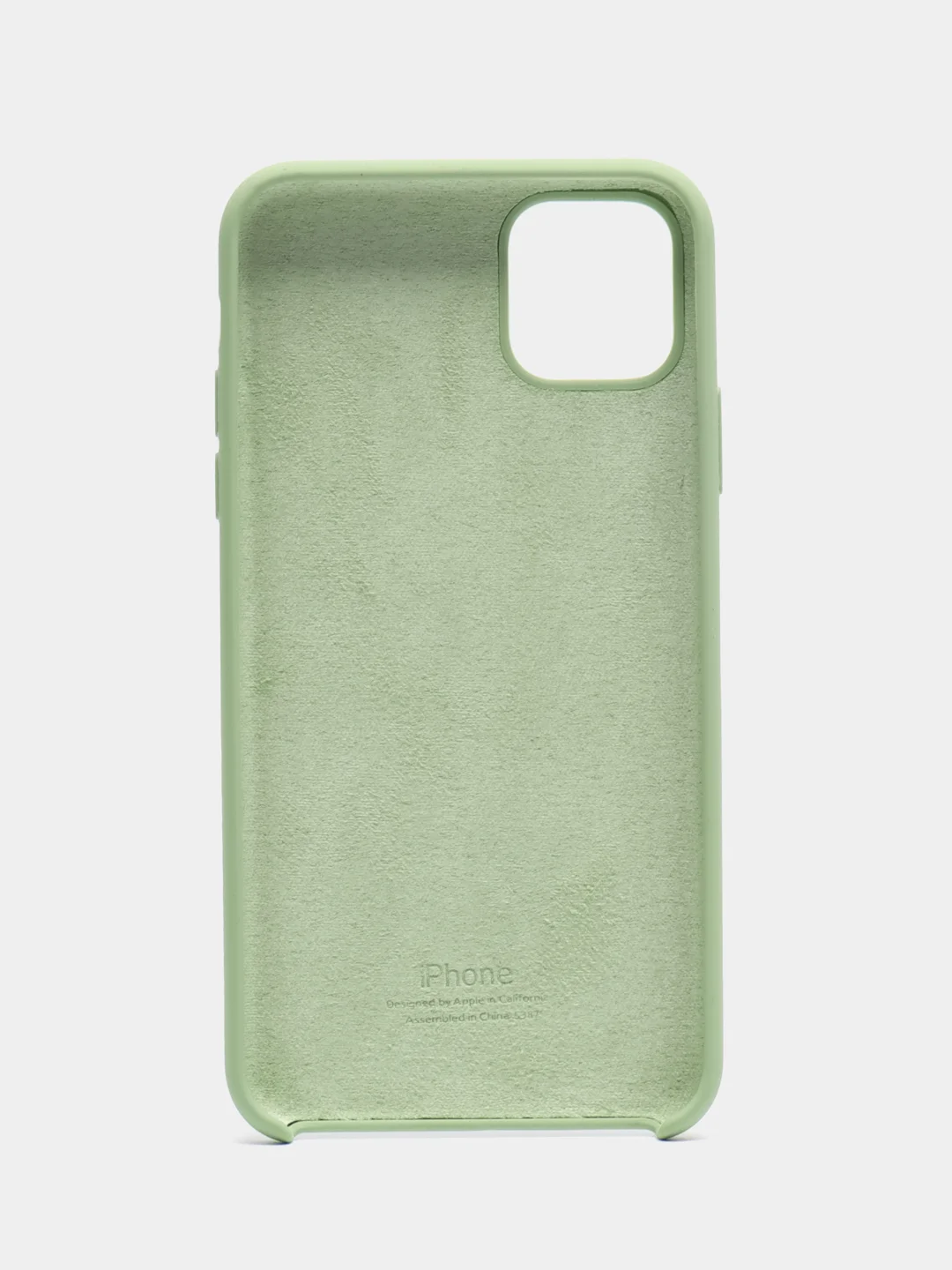 Оливковый чехол Silicone Case для iPhone 11 / 11 PRO / 11 PRO MAX, силиконовый