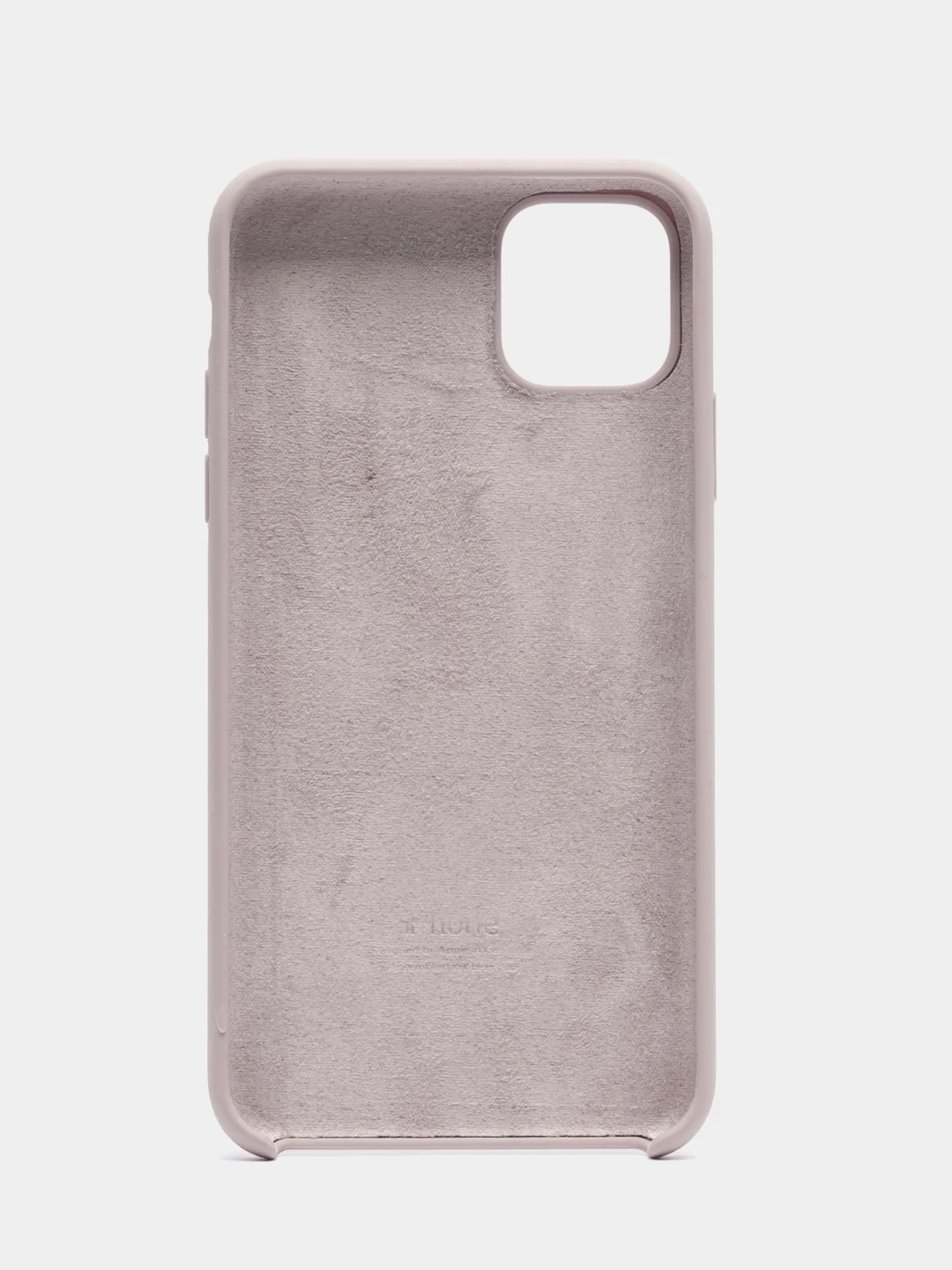 Серебряный чехол Silicone Case для iPhone 11 / 11 PRO / 11 PRO MAX, силиконовый