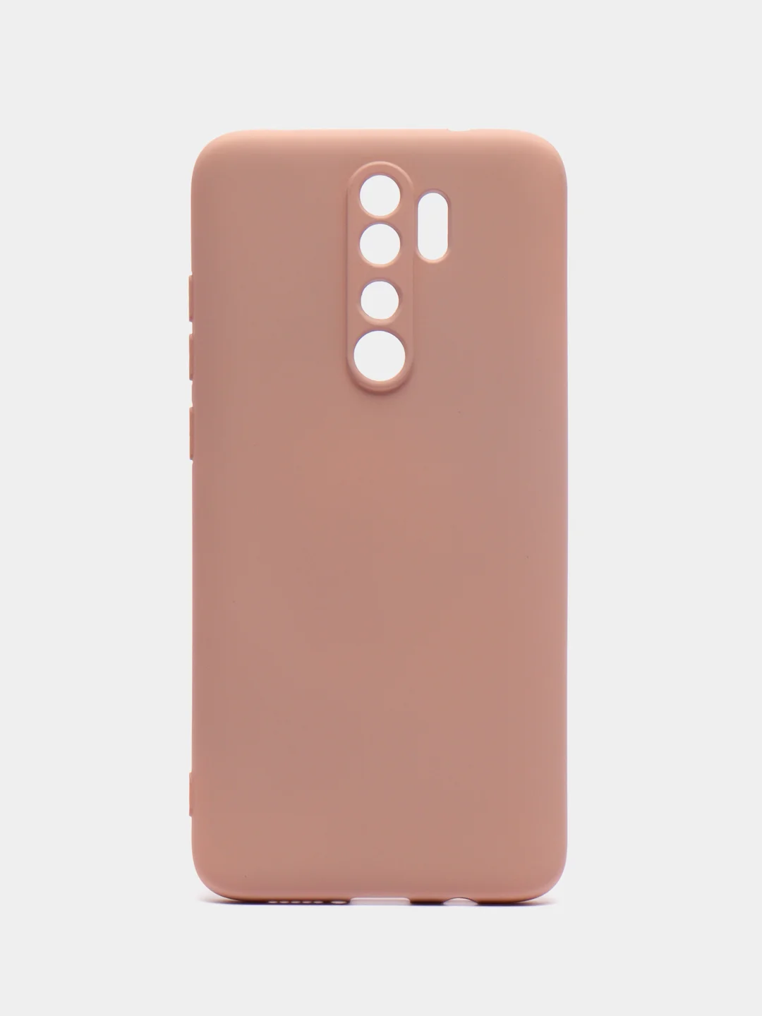Песочный хаки чехол Xiaomi Redmi Note 8 Pro, Сяоми Редми Нот 8 Про, силиконовый с закрытым низом