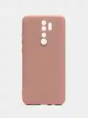 Песочный хаки чехол Xiaomi Redmi Note 8 Pro, Сяоми Редми Нот 8 Про, силиконовый с закрытым низом