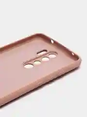 Песочный хаки чехол Xiaomi Redmi Note 8 Pro, Сяоми Редми Нот 8 Про, силиконовый с закрытым низом