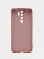Песочный хаки чехол Xiaomi Redmi Note 8 Pro, Сяоми Редми Нот 8 Про, силиконовый с закрытым низом