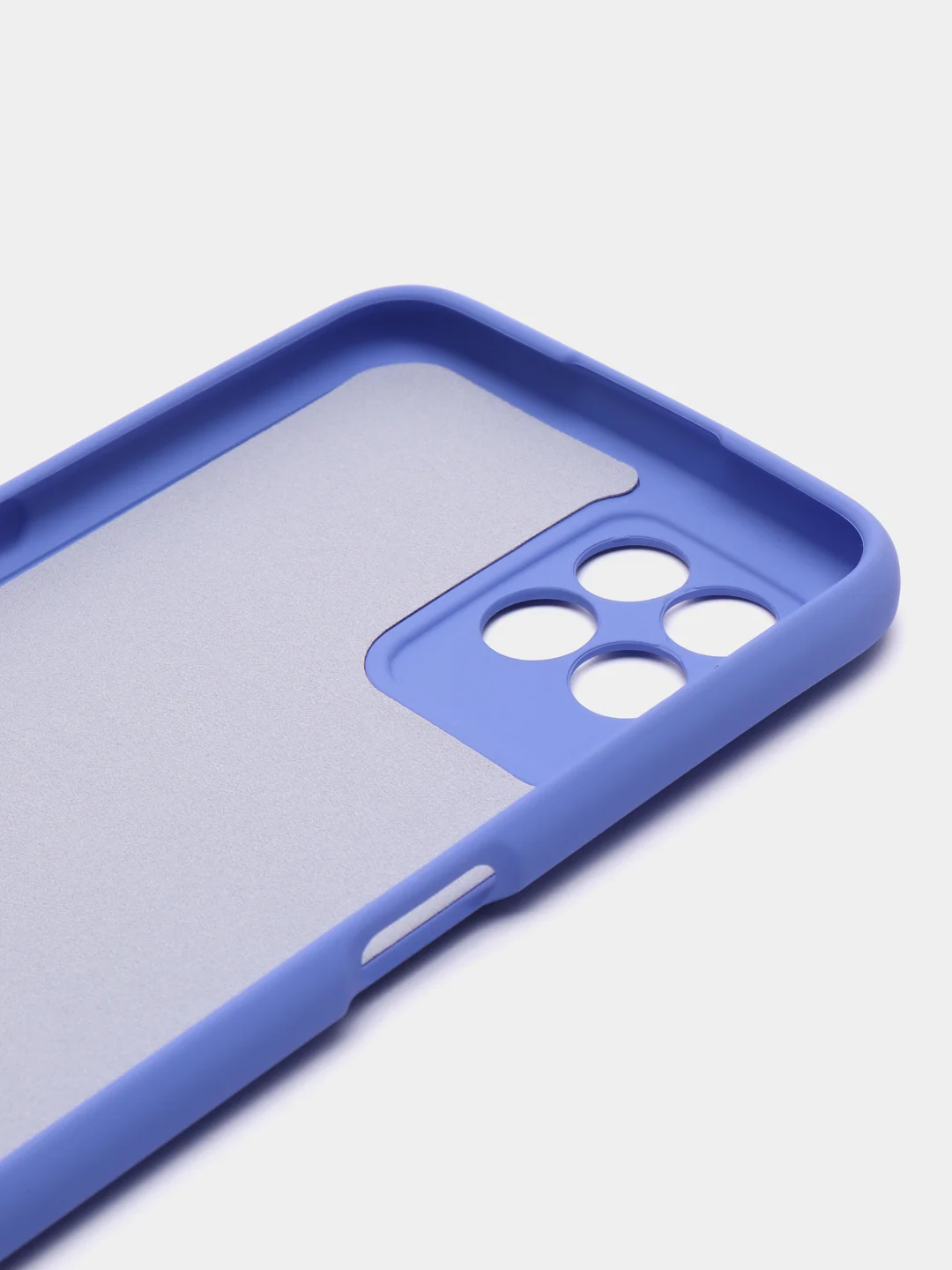 Аметистовый чехол силиконовый для Realme 8i / Narzo 50 4G (Реалми 8Ай / Нарзо 50), Silicone Cover