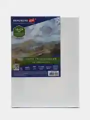Холст полотно на подрамнике для рисования Brauberg, 18х24 см, 380 г/м2 грунт хлопок 192193