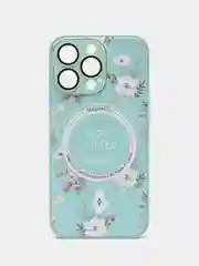 Бирюзовый чехол на iPhone 12 Pro, 13 Pro, 14 Pro