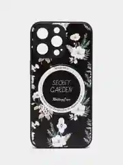 Черный чехол на iPhone 12 Pro, 13 Pro, 14 Pro
