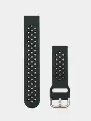 Зелёный хаки силиконовый ремешок на застежке для Amazfit Bip/GTR 42/GTS/Huawei/Honor/Samsung, 22 мм