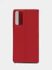Красный чехол-книжка для Samsung Galaxy S20 FE