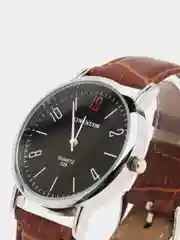 Черный мужские наручные часы KINGNUOS K-028, в подарочной упаковке