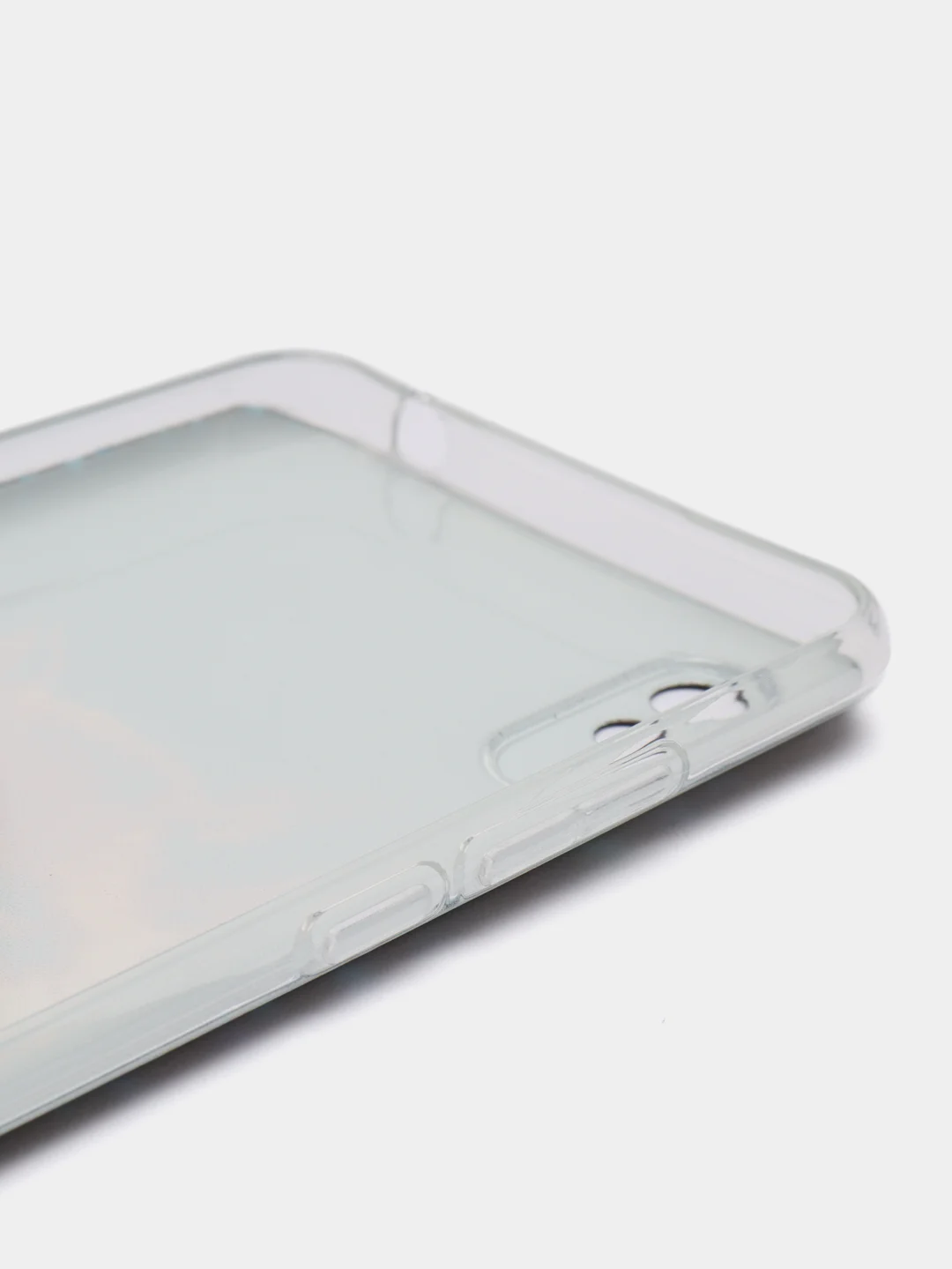 Рыжий силиконовый чехол на Xiaomi Redmi 9A / Сяоми Редми 9А прозрачный с рисунком, защита камеры