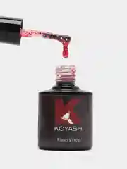 Алый цветной топ для ногтей,  гель лака светоотражающий, матовый маникюра "KOYASH" Германия
