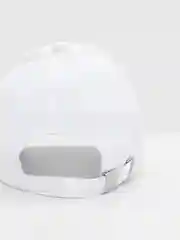 Белый бейсболка с логотипом LA