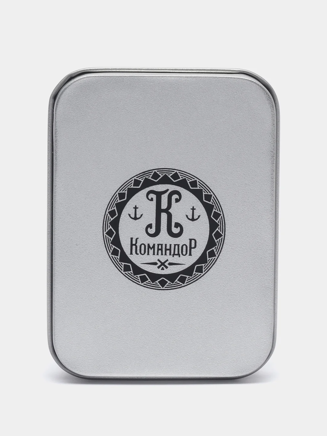 Зеленый зажигалка бензиновая в металлической подарочной коробке
