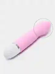 Вибратор со стимуляцией точки G, розовый, 17 х 3,5 см