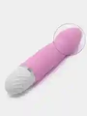 Вибратор со стимуляцией точки G, розовый, 17 х 3,5 см