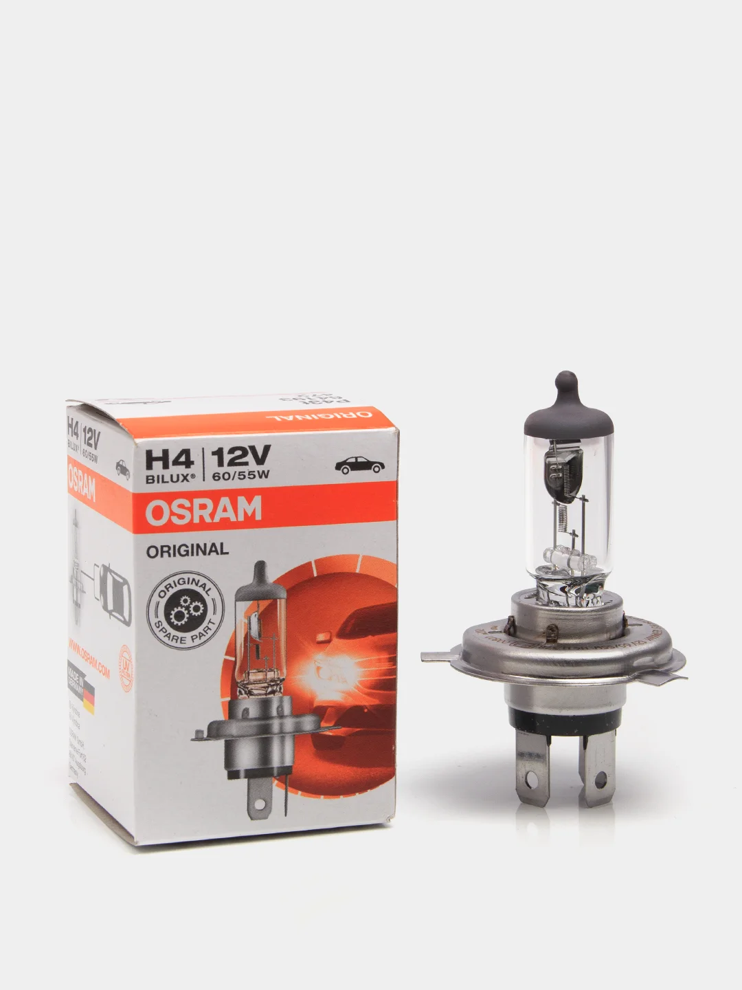 Лампа галогенная автомобильная, H1 H3 H4 H7 H11 12V, 55W