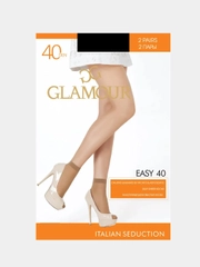 Носки женские Glamour "Easy", черные, 40 ден