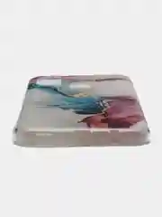 Ледяной силиконовый чехол на Samsung Galaxy M21/M30s / Самсунг М21/М30s с рисунком, защита камеры