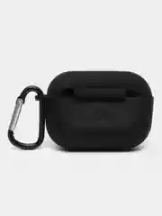 Хром чехол для наушников AirPods Pro 2, силиконовый, с карабином
