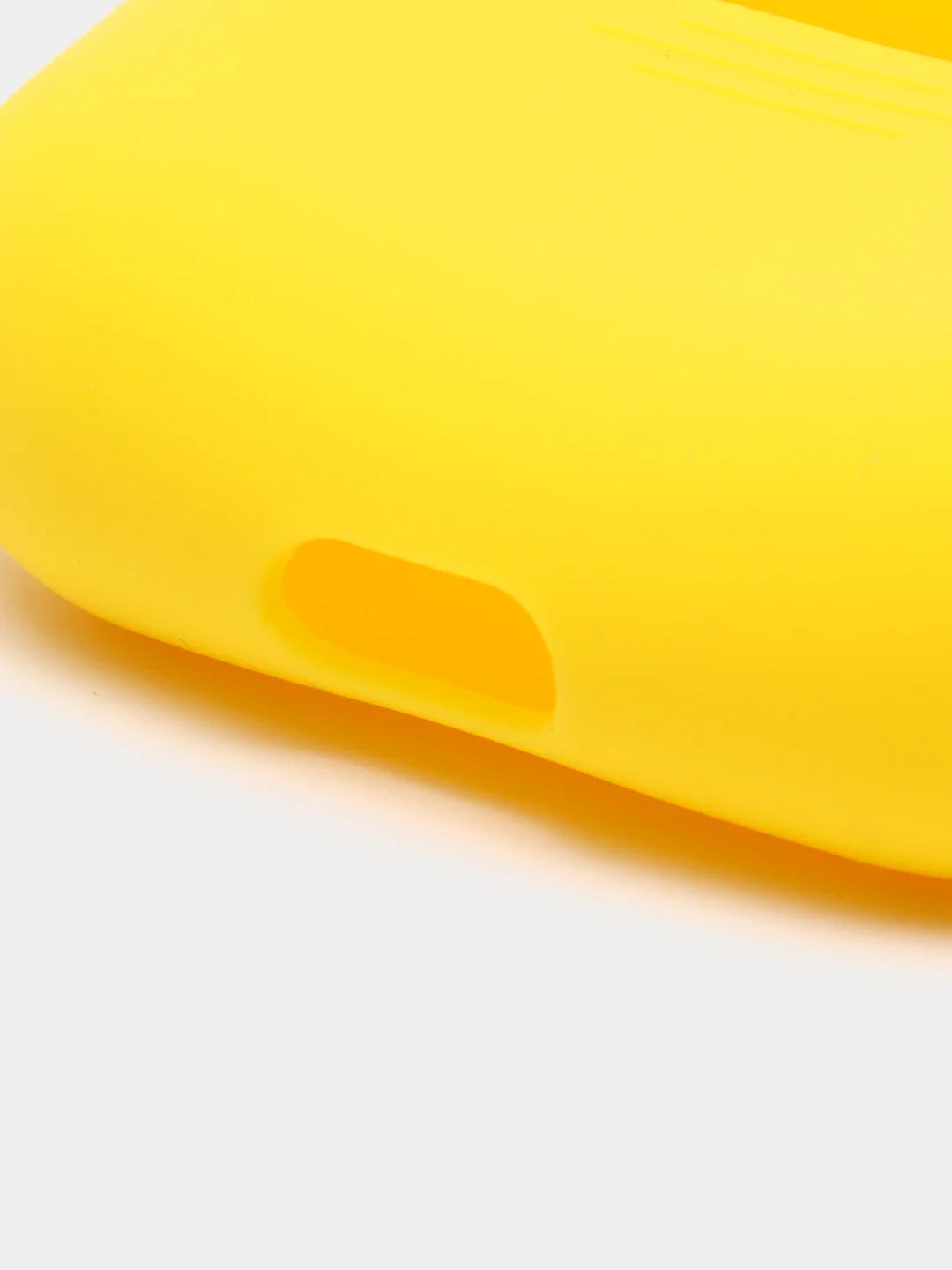 Желтый чехол для наушников AirPods Pro 2, силиконовый, с карабином