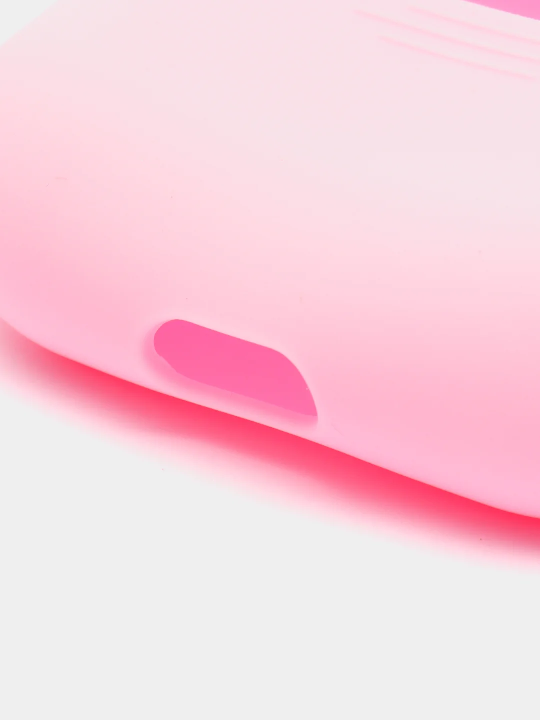 Розовый чехол для наушников AirPods Pro 2, силиконовый, с карабином