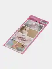 Розовый наклейки бумажные "Любимой мамуле", "Будь собой", на подарки, 17*7,5 см