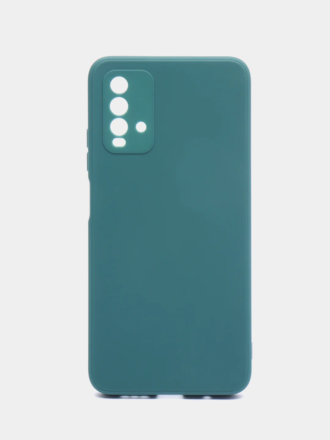 Тёмно-зелёный чехол для Honor 20, Huawei Nova 5T силиконовый ROSCO матовый тонкий, бортик вокруг камер