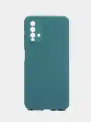 Тёмно-зелёный чехол для Honor 20, Huawei Nova 5T силиконовый ROSCO матовый тонкий, бортик вокруг камер