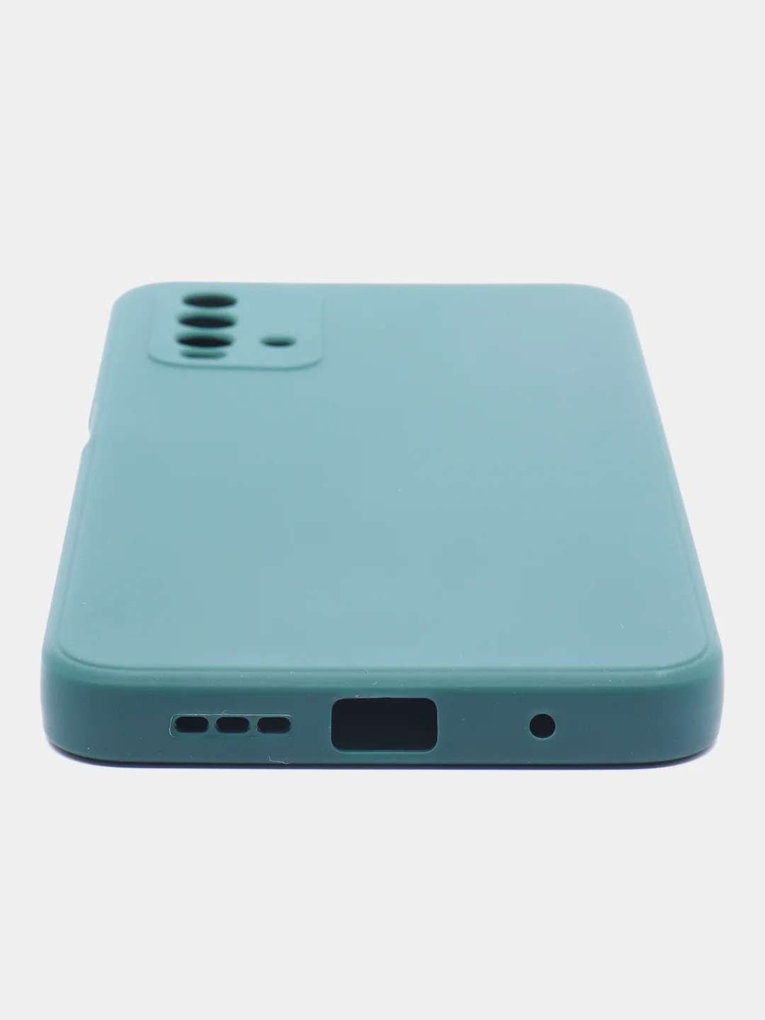 Тёмно-зелёный чехол для Honor 20, Huawei Nova 5T силиконовый ROSCO матовый тонкий, бортик вокруг камер