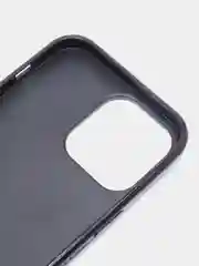 Серый блестящий чехол Broscorp на iPhone 14 Pro Max, со стразами и кристаллами