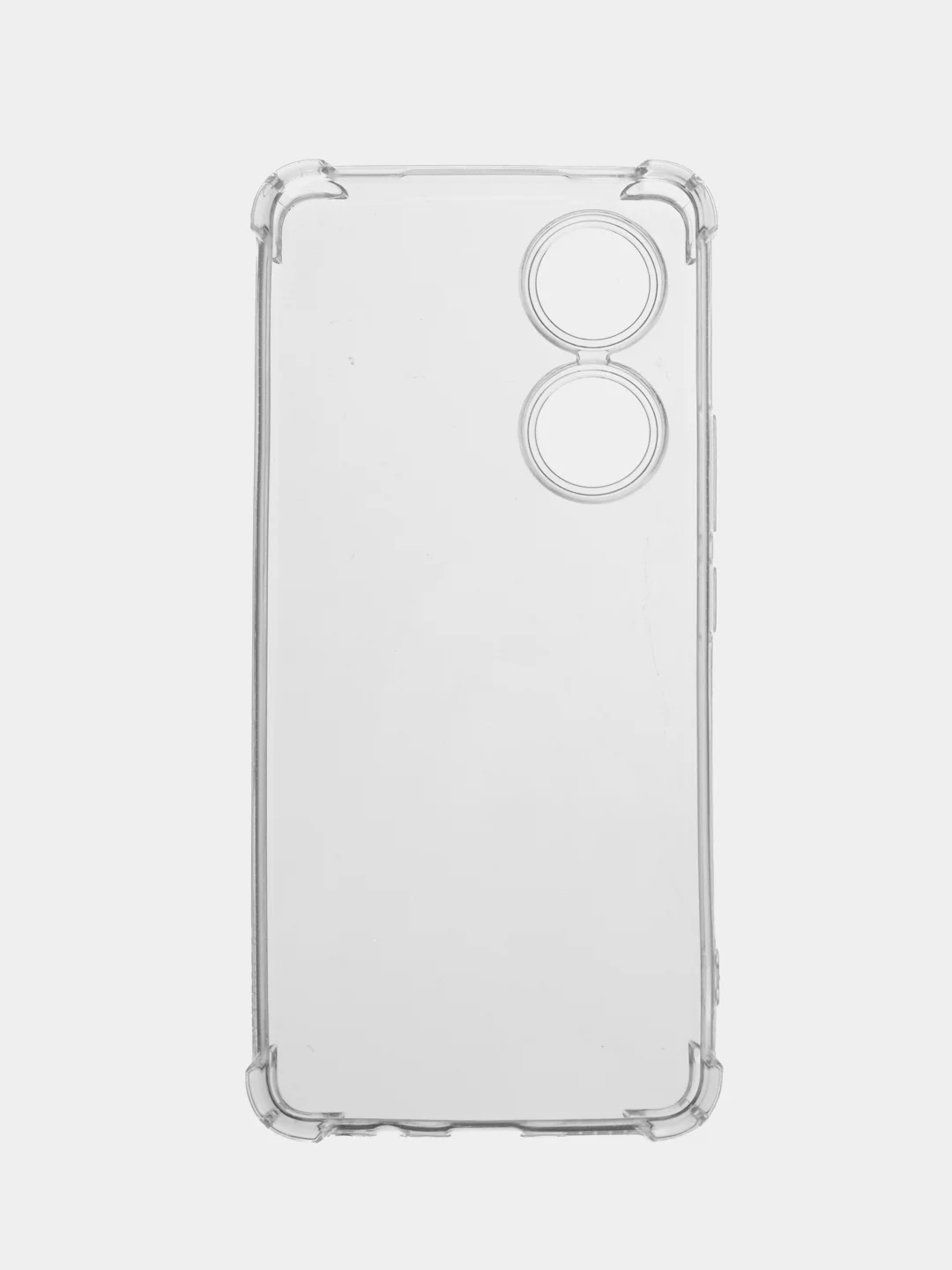 Прозрачный противоударный чехол ROSCO для Vivo Y100 силиконовый, с усиленными углами, прозрачный