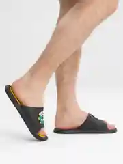 Желтый мужские шлепанцы