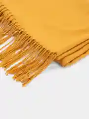 Песочный хаки палантин кашемировый