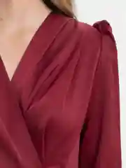 Бордовый платье атласное, женское, вечернее