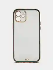 Лесной зеленый противоударный чехол-рамка для iPhone 11/12