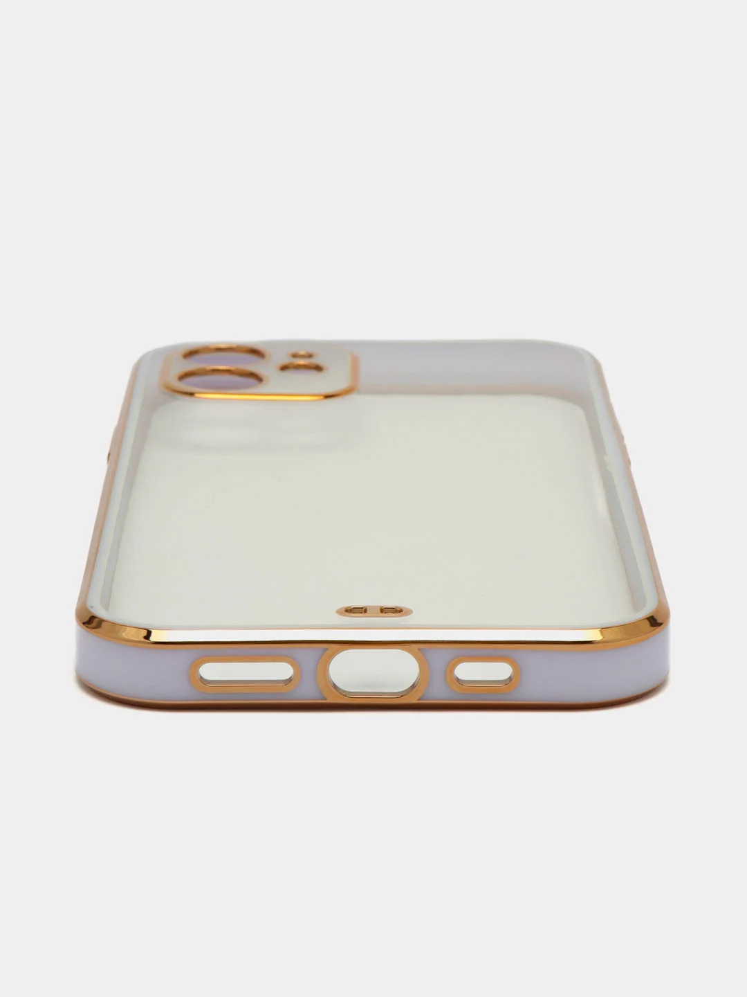 Красный противоударный чехол-рамка для iPhone 11/12
