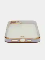 Красный противоударный чехол-рамка для iPhone 11/12